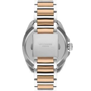 Lee Cooper Lacivert Kadran Erkek Kol Saati, 46mm, Mineral Cam, Paslanmaz Çelik