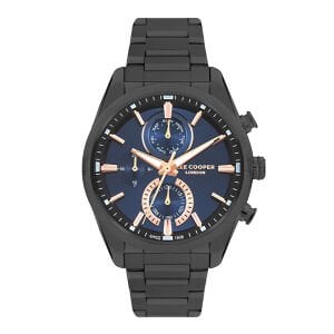 Lee Cooper kol saati, 46 Mm, Paslanmaz Çelik, 5 ATM