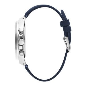 Lee Cooper Erkek Kol Saati, Lacivert Kadran, Deri Kordon, 46mm, 5ATM