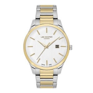 Lee Cooper Silver Kordon Erkek Kol Saati 45 mm 5 ATM Su Geçirmez