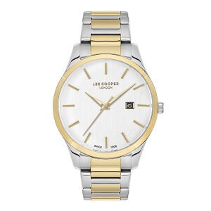 Lee Cooper Silver Kordon Erkek Kol Saati 45 mm 5 ATM Su Geçirmez