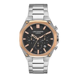 Lee Cooper Çelik Kordon Spor Erkek Kol Saati 44mm