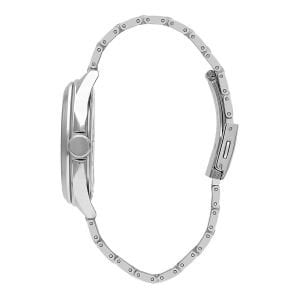 Lee Cooper 46 mm Silver Metal Kırmızı Kadran Erkek Kol Saati – 5 ATM, Mineral Cam