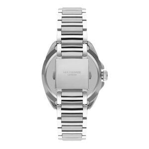 Lee Cooper 46 mm Silver Metal Kırmızı Kadran Erkek Kol Saati – 5 ATM, Mineral Cam