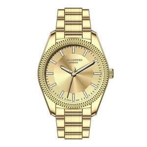 Lee Cooper 32 mm Altın Kordon Kadın Kol Saati – 3 ATM