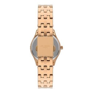 Lee Cooper Kadın Kol Saati – 34 mm, Pembe Altın, 3 ATM