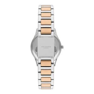 Lee Cooper Gümüş & Pembe Altın Kordon Taşlı Kadran Kadın Kol Saati