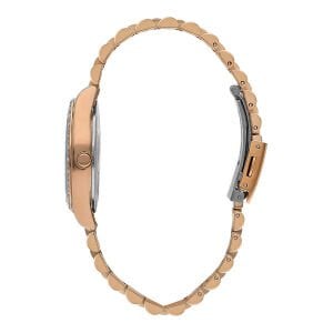 Lee Cooper 33 mm Pembe Altın Kadın Kol Saati – 3 ATM