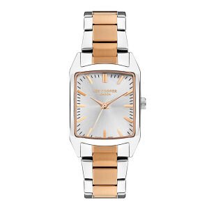 Lee Cooper Kadın Kol Saati – Gümüş / Pembe Altın, 20 mm, 3 ATM