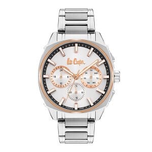Lee Cooper Çelik Kordon Su Geçirmez Kol Saati – 5 ATM