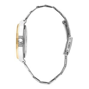 Lee Cooper Erkek Kol Saati 43 mm Yeşil Kadran Altın Kasa Metal Kordon 5 ATM