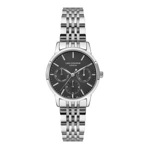LE COOPER 32 mm Siyah Kadran Kadın Kol Saati – 3 ATM