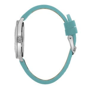 LE COOPER Mavi Deri Kordon Kadın Kol Saati – 36 mm, 3 ATM