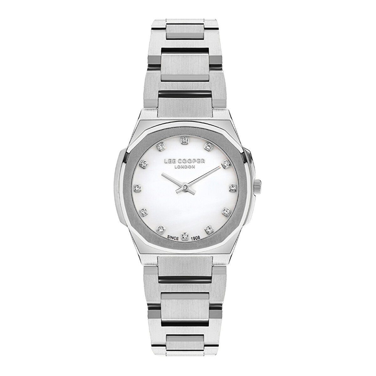 LE COOPER Gümüş Kordon Kadın Kol Saati – 31 mm, 3 ATM