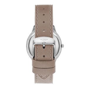 Lee Cooper Kadın Kol Saati – Bej Kadran, Bej Deri Kordon, 36 mm, 3 ATM