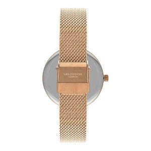 Lee Cooper Kadın Kol Saati – 36 mm, Pembe Altın (Rose Gold), 3 ATM