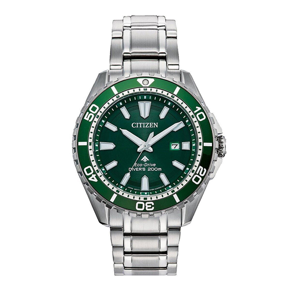 Citizen Erkek Kol Saati – Yeşil Kadran, Mineral Kristal Cam, 44.5 mm, 20 ATM