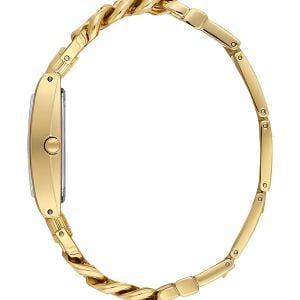 Essence Beyaz Kadran Altın Renk Kordon Şık Tasarım Kadın Saati