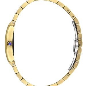 Essence Kadın Kol Saati – 26 mm, Beyaz Kadran, Altın Renk, 5 ATM