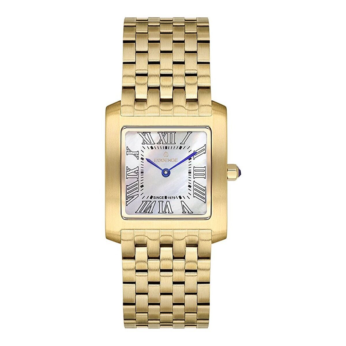 Essence Kadın Kol Saati – 26 mm, Beyaz Kadran, Altın Renk, 5 ATM