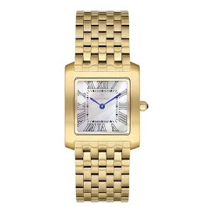 Essence Kadın Kol Saati – 26 mm, Beyaz Kadran, Altın Renk, 5 ATM