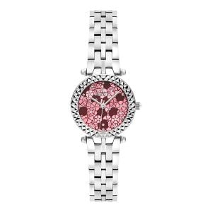 Essence Kadın Kol Saati 26 mm Pembe Kadran Çelik Kordon 5 ATM