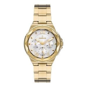 Essence Kol Saati – Multifonksiyon, Gold Kordon, Beyaz Kadran, 5 ATM