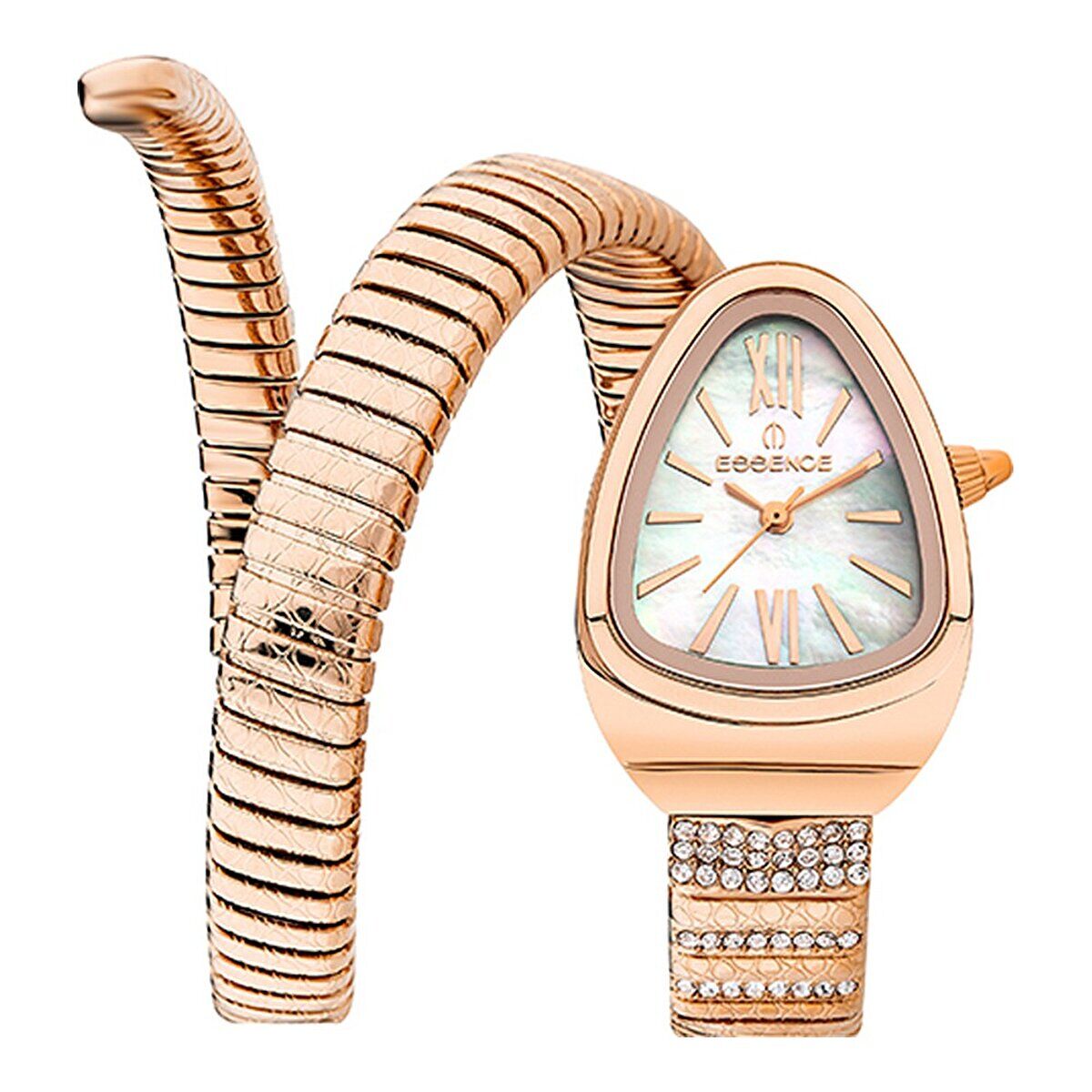 Essence Kadın Kol Saati – Rose Gold, Beyaz Kadran