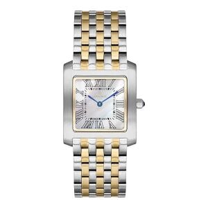 Essence Kadın Kol Saati – Silver & Gold Kordon, Beyaz Kadran