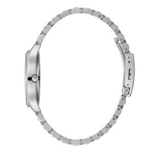 Beverly Hills Polo Club Kadın Kol Saati 34 mm Beyaz Kadran Gümüş Rose Seramik Kordon 5 ATM