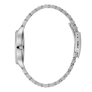 Beverly Hills Polo Club Kadın Kol Saati 34 mm Beyaz Kadran Gümüş Gold Kordon 5 ATM