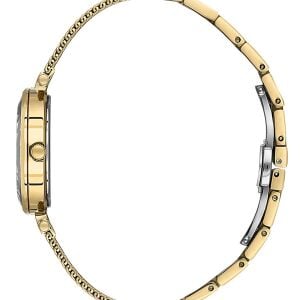 Essence Kol Saati – Yeşil Kadran, Altın Renk Çelik Kordon, 5 ATM