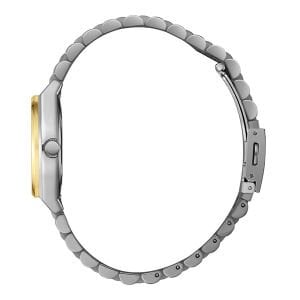 Slazenger Kadın Kol Saati – Gümüş Kordon, Koyu Yeşil Kadran, 3 ATM, Mineral Cam