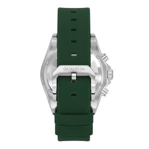 Quantum Erkek Kol Saati 44 MM Yeşil Silikon Kordon 10 ATM