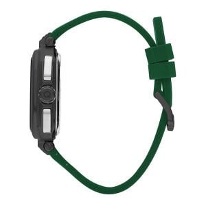 Quantum Erkek Kol Saati 44 MM Safir Cam Multifonksiyon Silikon Kordon 5 ATM