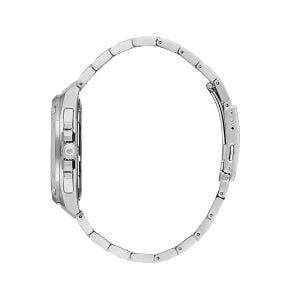 Quantum Erkek Kol Saati Silver Renk Paslanmaz Çelik Gümüş Kordon Koyu Kahve Kadran 10 ATM