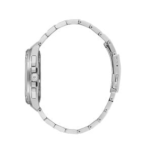 Quantum Erkek Kol Saati 42 MM Silver Kordon Paslanmaz Çelik Kasa Silver Kadran Su Geçirmez