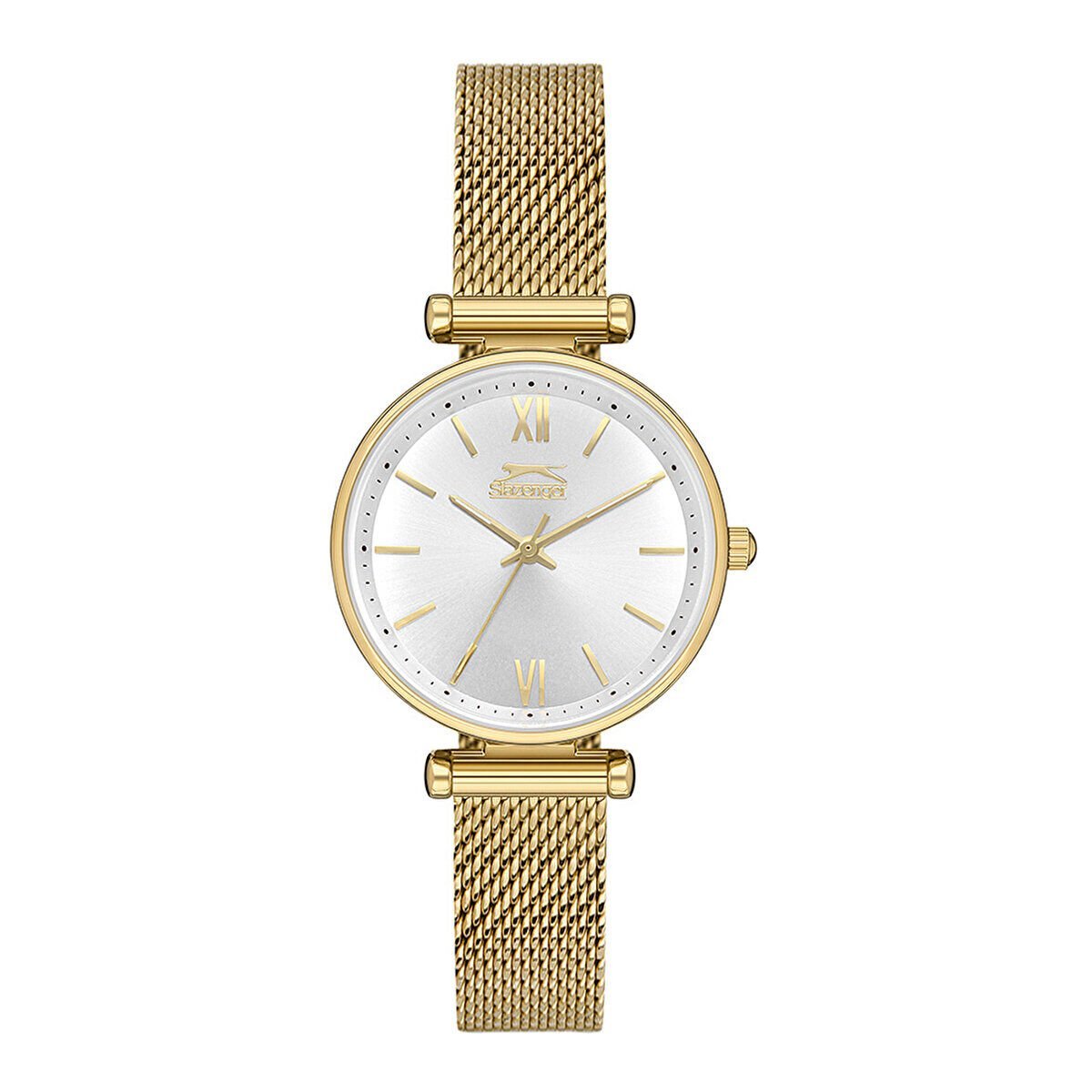 Slazenger Kadın Kol Saati 31 MM – Altın Kordon, Mineral Cam, 3 ATM