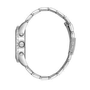 Slazenger Erkek Kol Saati 45 MM Siyah Kadran Silver Metal Kordon 10 ATM