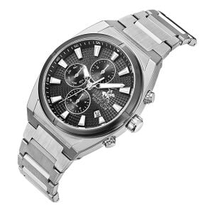 Beverly Hills Polo Club Erkek Kol Saati 42 MM Paslanmaz Metal Kordon 10 ATM