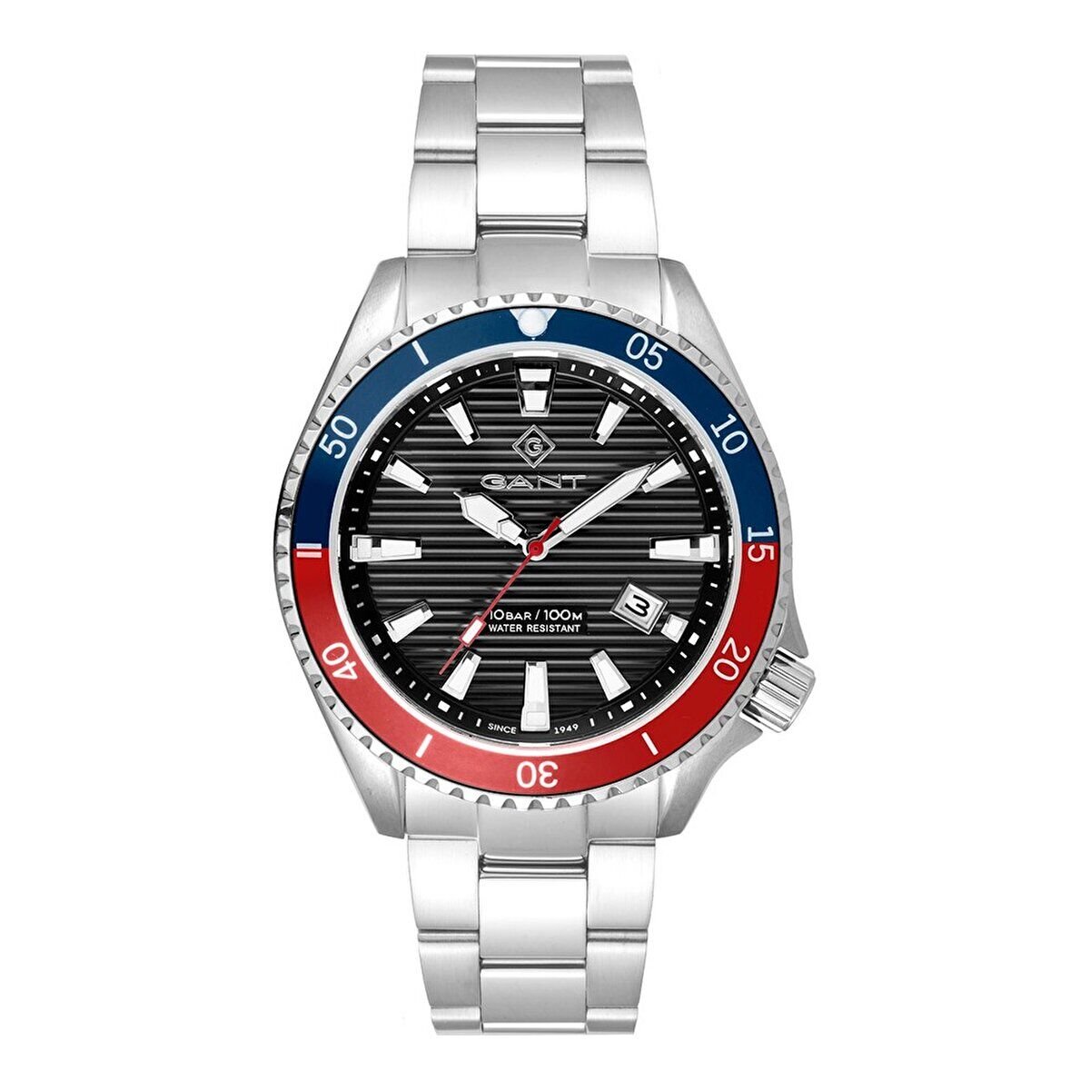 GANT Erkek Kol Saati 45 MM Çelik Kordon Mineral Cam 10 ATM