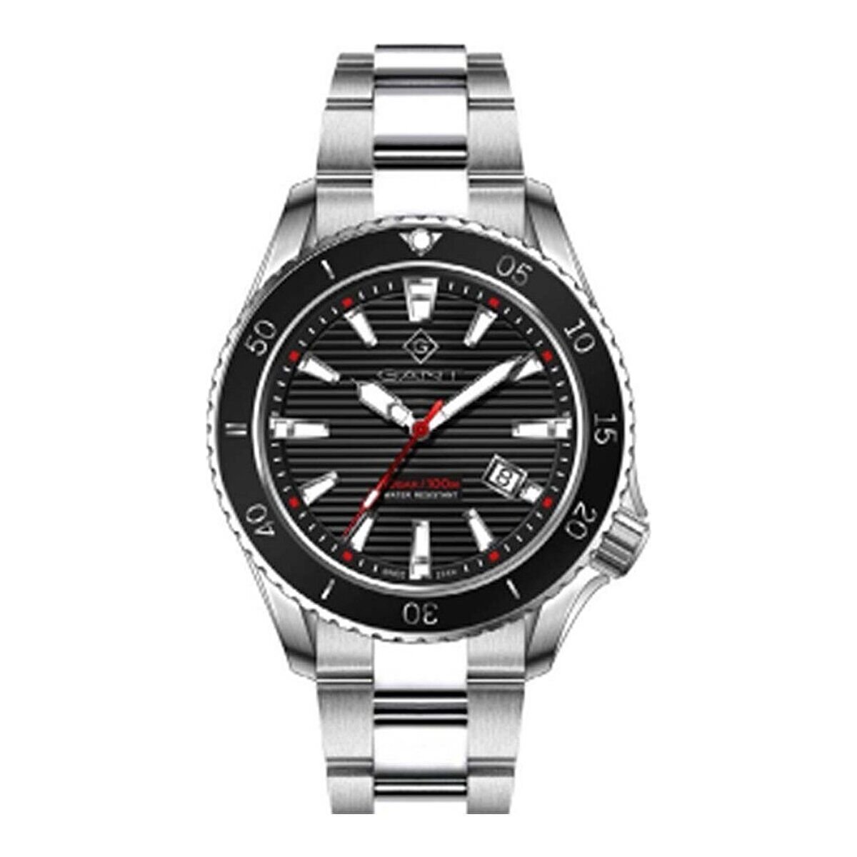 GANT Erkek Kol Saati 45 MM Çelik Kordon Siyah Kadran 10 ATM