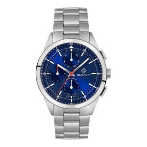 GANT Erkek Kol Saati 42 MM Mavi Kadran Metal Kordon 10 ATM