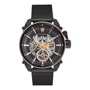 Wainer Otomatik Erkek Kol Saati 46 MM Safir Cam 10 ATM Su Geçirmez