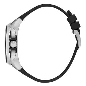 Wainer Erkek Kol Saati Kahverengi Deri Kordon Kahverengi Kadran 44MM Safir Cam 10 ATM Küçük Saniye Gümüş Kasa