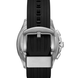 Beverly Hills Polo Club Erkek Kol Saati Siyah Silikon Kordon Gri Siyah Kadran Gümüş Kasa 42MM Safir Kaplama Seramik Cam 10 ATM