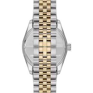 Beverly Hills Polo Club Erkek Kol Saati Koyu Yeşil Kadran Silver-Gold Metal Kordon 41MM Seramik Safir Kaplamalı Cam 10 ATM Takvimli