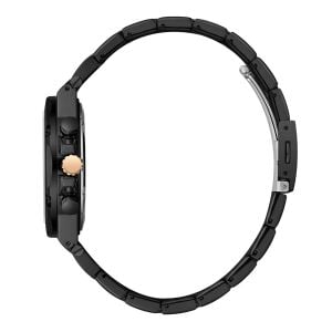 Slazenger Erkek Kol Saati Füme Kasa Lacivert Rose Gold Detaylı Kadran 42MM Mineral Cam 10 ATM Su Geçirmez Paslanmaz Çelik