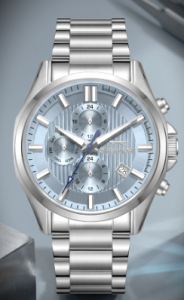 Slazenger Erkek Kol Saati Gümüş Metal Kordon Tiffany Mavisi Kadran Beyaz Detaylı 43MM Mineral Cam 10 ATM Su Geçirmez Paslanmaz Çelik