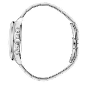 Slazenger Erkek Kol Saati Gümüş Metal Kordon Tiffany Mavisi Kadran Beyaz Detaylı 43MM Mineral Cam 10 ATM Su Geçirmez Paslanmaz Çelik